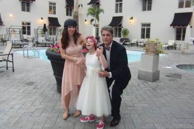Me, Anna and dad